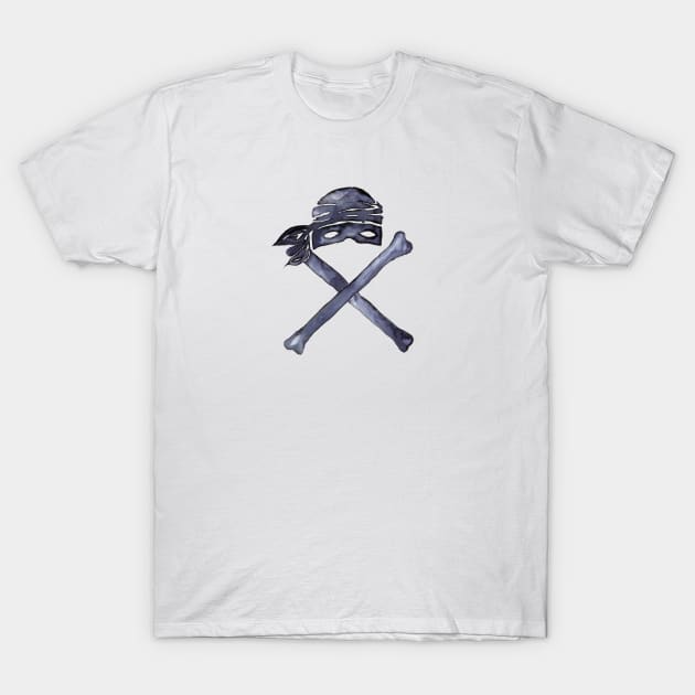 Dread Pirate Jolly Roger Jolly Roberts T-Shirt by RavensLanding